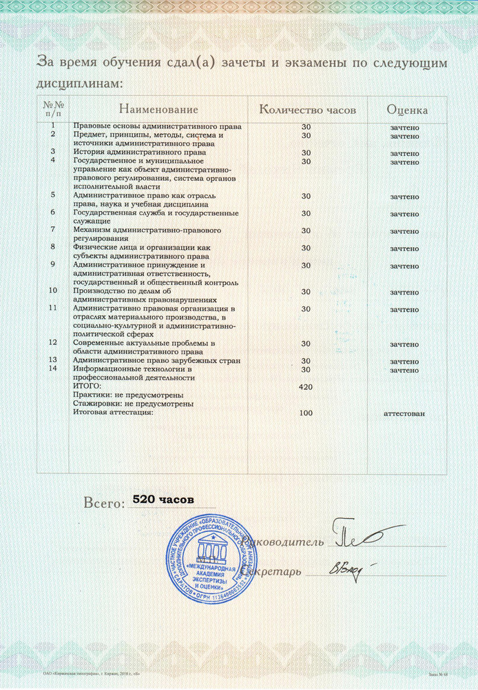 Дипломная работа: Административное право как отрасль российского права
